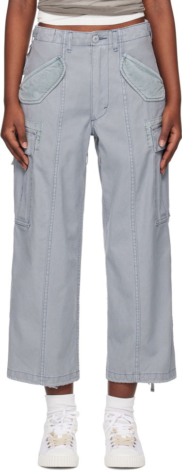 Карго панталони R13 R13 Cropped Cargo Pants Сиво | R13WD320-D279A, 0