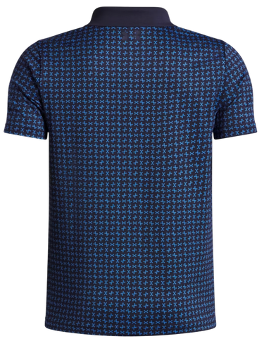 Поло тениска Under Armour Matchplay Printed Polo Тъмно синьо | 1377349-411, 1