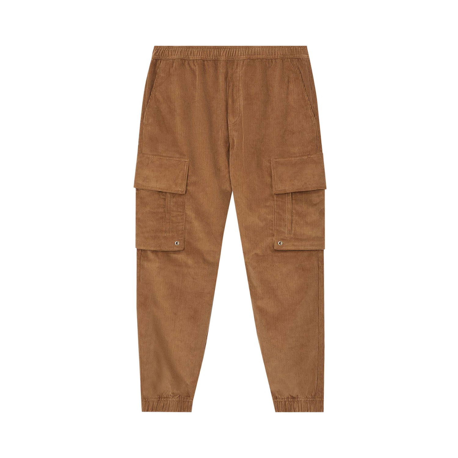 Панталони Burberry Logo Detail Corduroy Cargo Trousers Кафяво | 8055141, 1