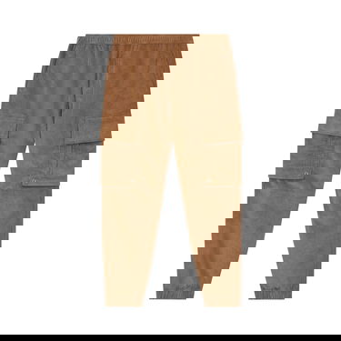 Панталони Burberry Logo Detail Corduroy Cargo Trousers Кафяво | 8055141, 1