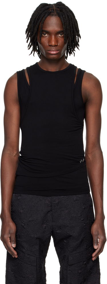 Потник HELIOT EMIL Heliot Emil Eudaimonia Double Layered Tank Top Черно | PRESS25_M_09_130_BLK01, 0
