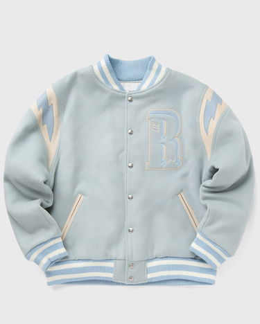Яке бомбър Rhude MINT WOOL LIGHTING VARSITY Синьо | RHSS24JA048411362136, 0