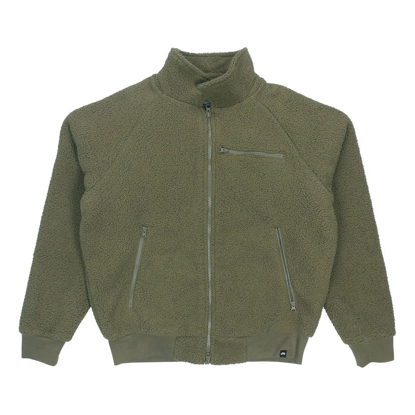 Яке бомбър Nike SB Nike SB Sherpa Skateboard Jacket Зелено | DM0873-222