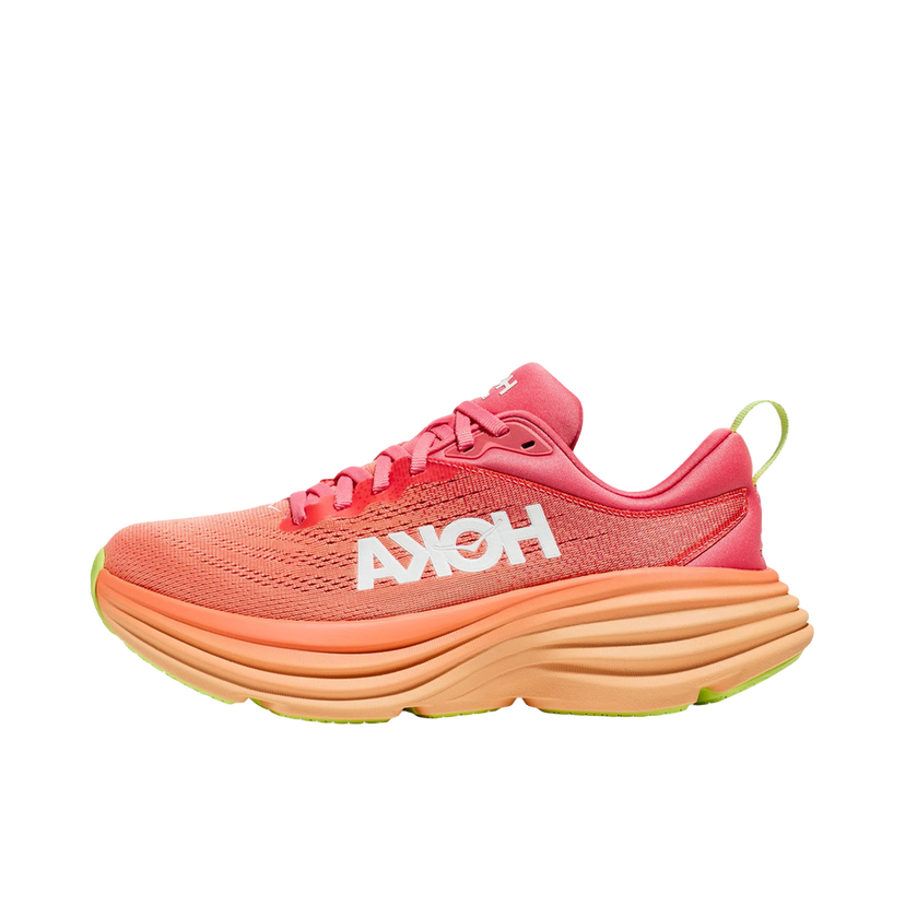 Кецове и обувки Hoka One One Bondi 8 Coral Papaya (Women's) Многоцветен | 1127952-CPPY