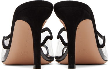 Аксесоари Gianvito Rossi Gianvito Rossi Scalloped Heeled Mules Черно | G16640.85RIC.CGS, 1