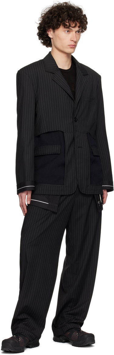 Панталони Andersson Bell Inside Out Stripe Trousers Черно | apa813m, 3