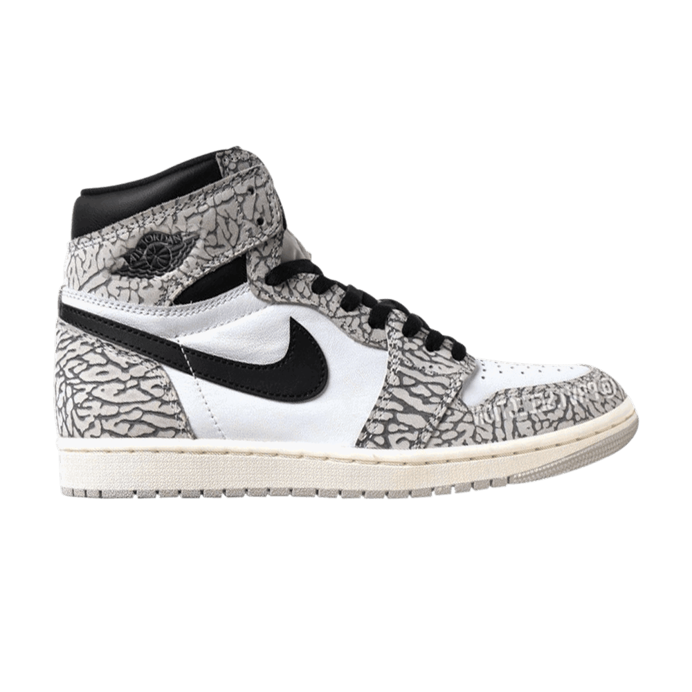 Кецове и обувки Jordan Air Jordan 1 Retro High OG "White Cement" Сиво | DZ5485-052, 1