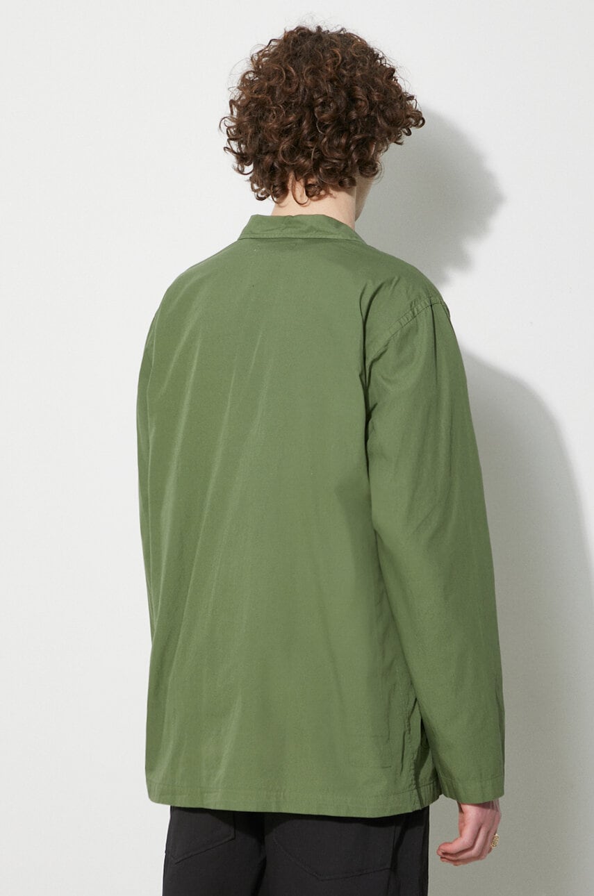 Риза Universal Works Universal Works Bakers Overshirt, Relaxed Fit Зелено | 30680.BIRCH, 1
