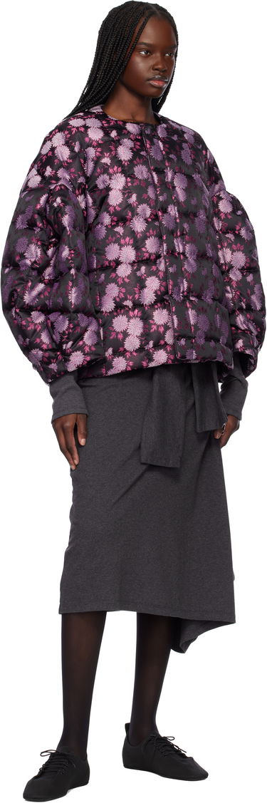 Пухо яке Comme des Garçons Comme des Garçons Floral Quilted Jacket Лилаво | GO-J032-051-1, 3