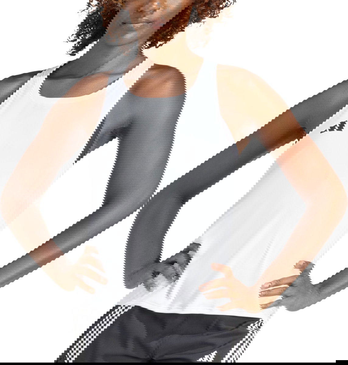 Потник adidas Originals Adizero Tank Top Бяло | in1181, 0