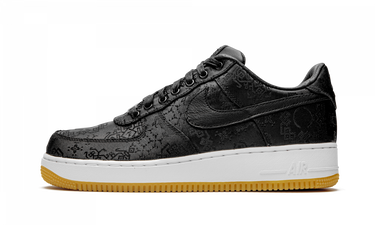 Кецове и обувки Nike Fragment Design x CLOT x Air Force 1 "Black Silk" Черно | CZ3986-001, 0