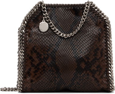 Голяма пазарска чанта Stella McCartney Stella McCartney Falabella Snake Mini Tote Bag Кафяво | 391698WP0621, 0