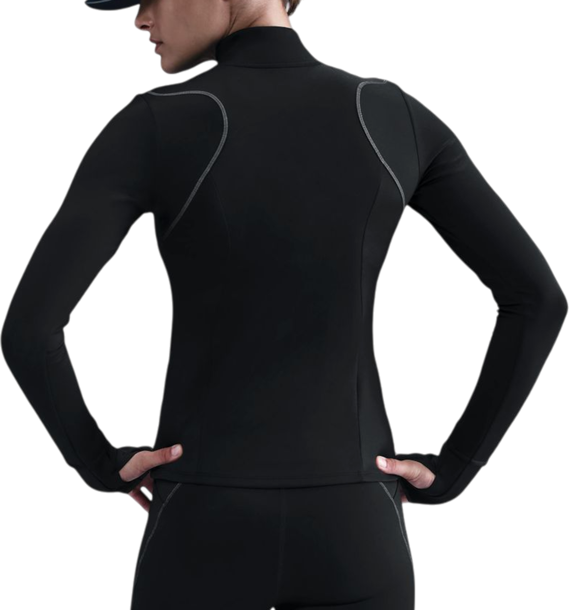 Суитчър Nike Swift Reflective Long-Sleeve Quarter-Zip Top Черно | hv2944-010, 1