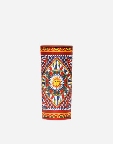 Домашен декор Dolce & Gabbana Dolce & Gabbana Cylindrical Porcelain Vase Onesize Многоцветен | TCC196TCAMVUC067, 3