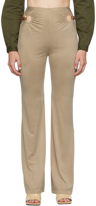 Панталони Dion Lee Dion Lee Horse Bit Trousers Бежово | A2277P21, 0