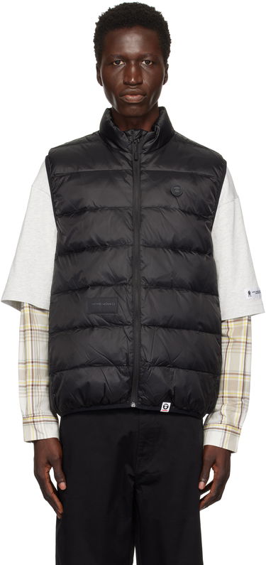 Жилетка AAPE by A Bathing Ape AAPE by A Bathing Ape 'AAPE Now' Down Vest Черно | AAPDNM7651XXNBKX, 0