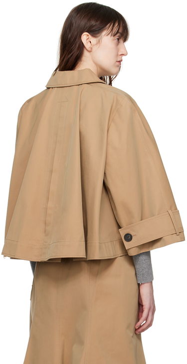 Яке Erdem Erdem Cropped Trench Coat Бежово | PS24_R1J1_CACT, 2