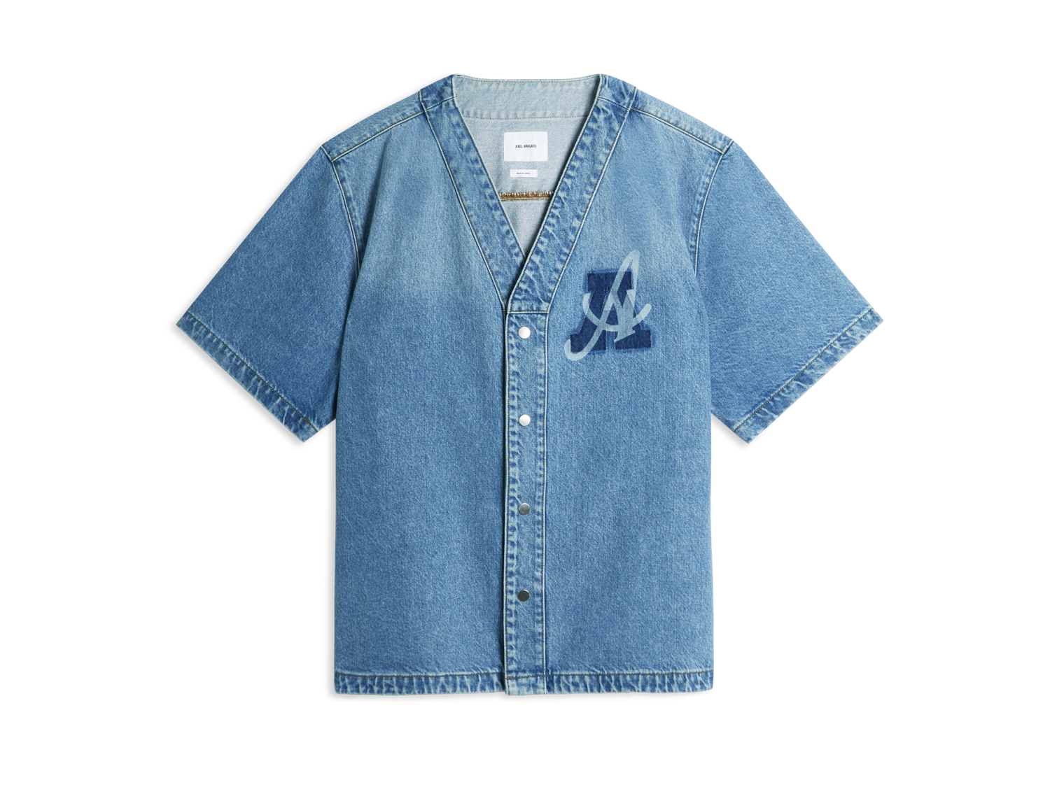 Риза AXEL ARIGATO Coach Shirt Синьо | A2187001, 1