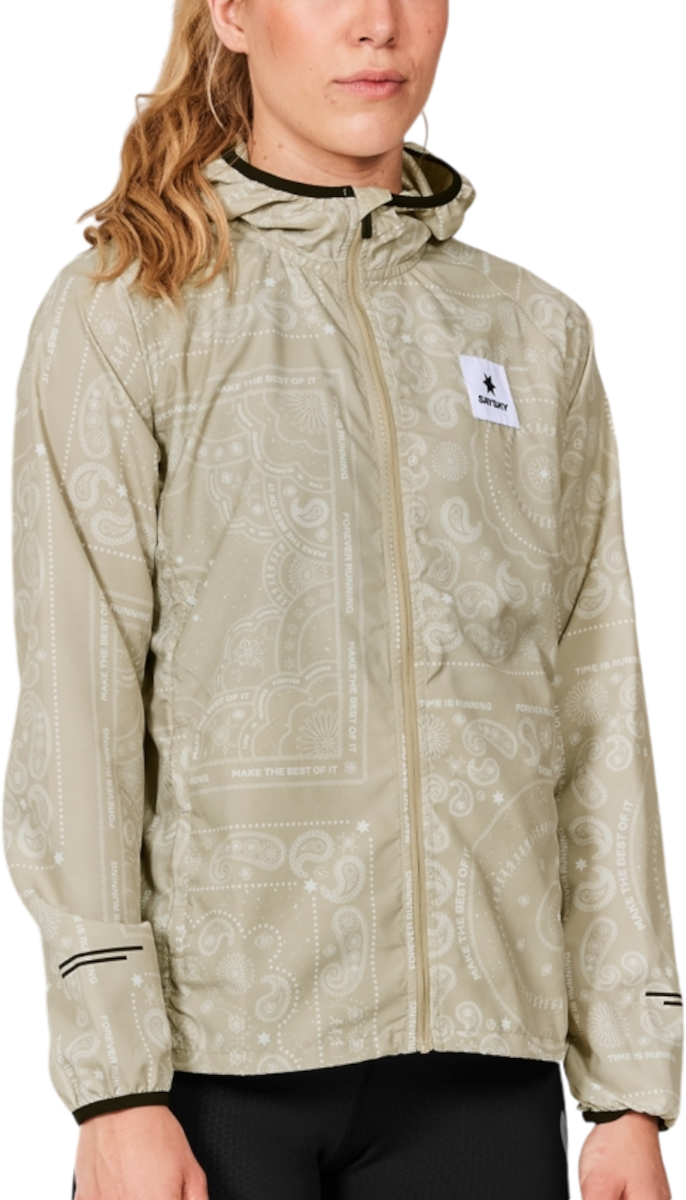 Ветровка Saysky Saysky Paisley Pace Hooded Jacket Бежово | mwrja02c1021, 0