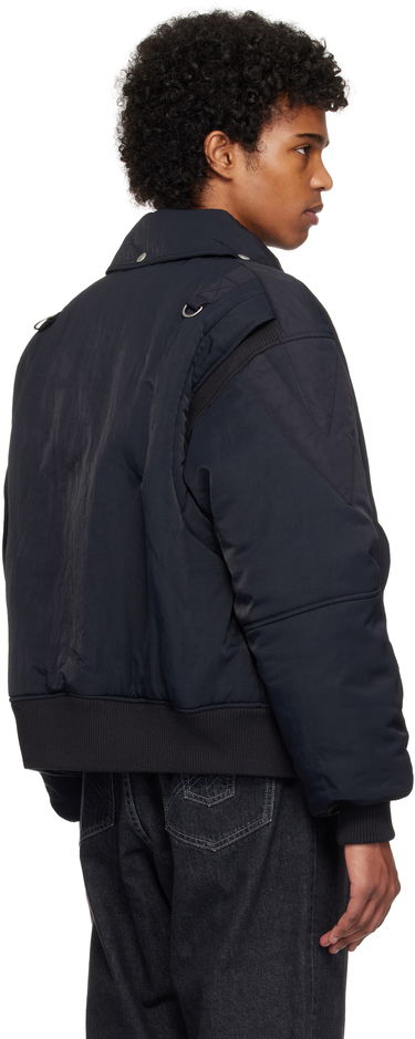 Яке бомбър Neighborhood Neighborhood Sailing Padded Bomber Jacket Черно | 242SZNH-JKM04, 2
