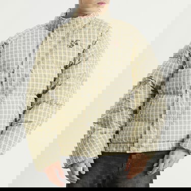 Пухо яке BILLIONAIRE BOYS CLUB Script Nylon Check Puffer Jacket Жълто | B25311-BRN, 2