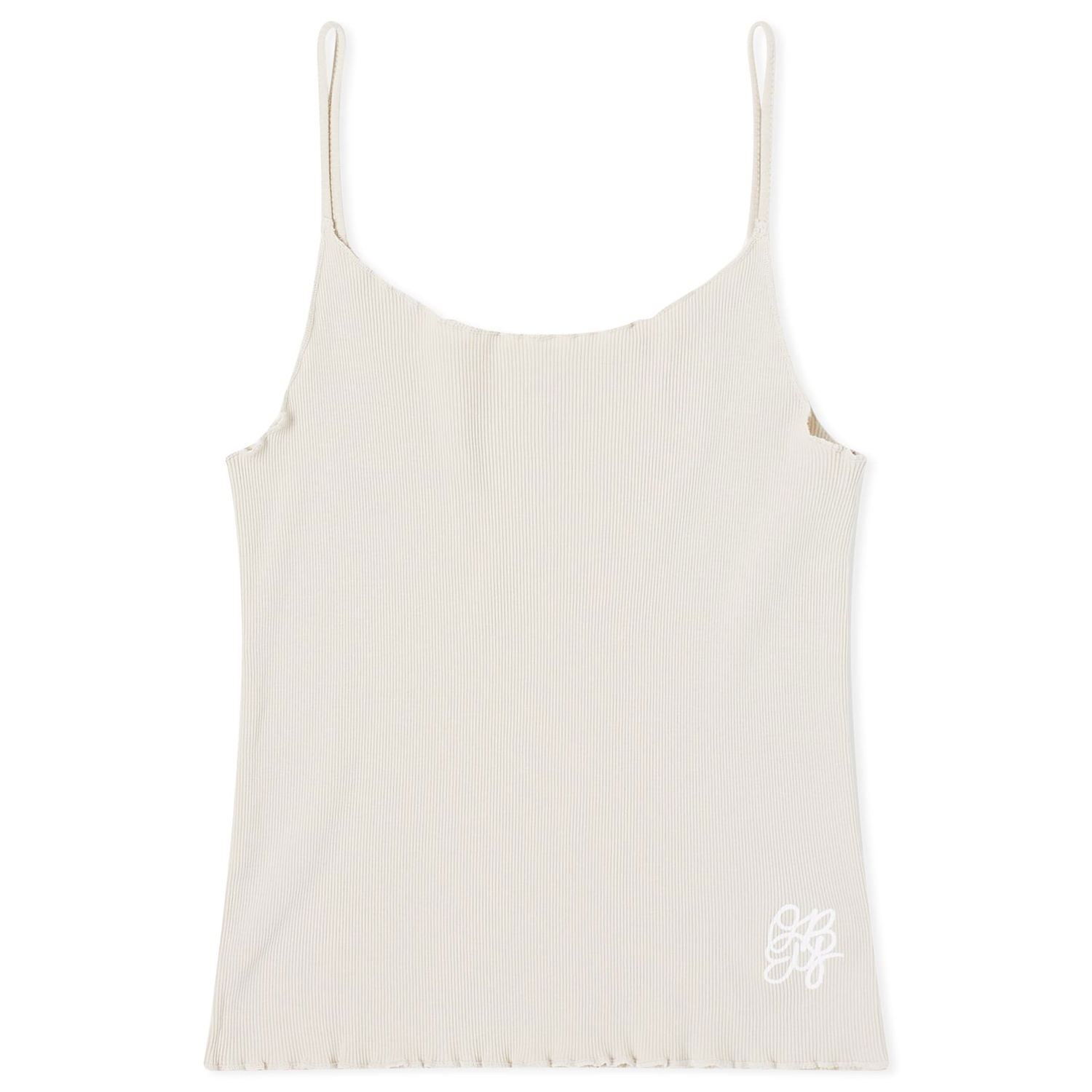 Потник OBEY Scribble Square Cami Top in Бяло | 267822469-CLY, 0