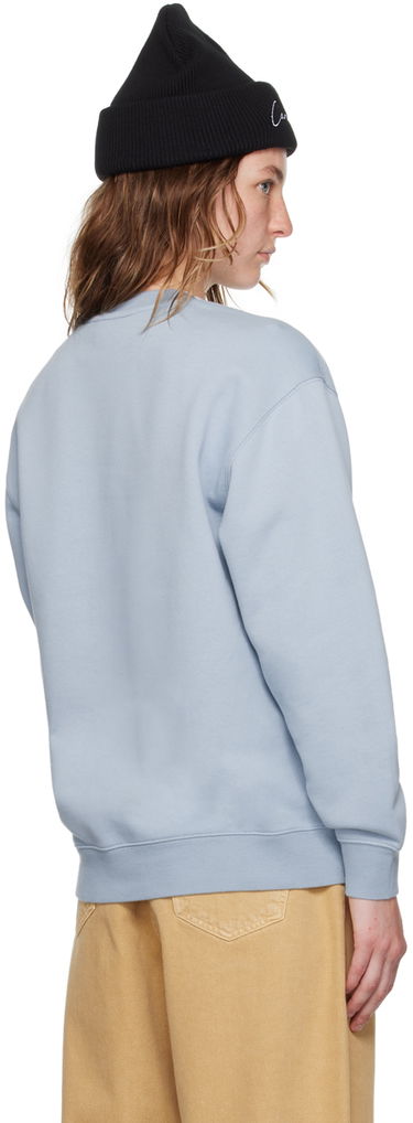 Суитчър Carhartt WIP Misty Sky Sweatshirt Синьо | I033647, 4
