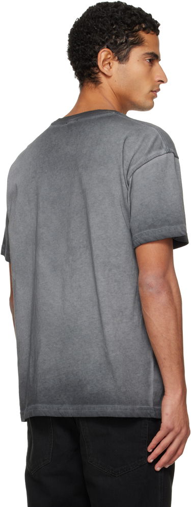 Тениска Diesel Faded Crewneck T-shirt with Eagle Print Сиво | A19373-0DLBW-93R, 2