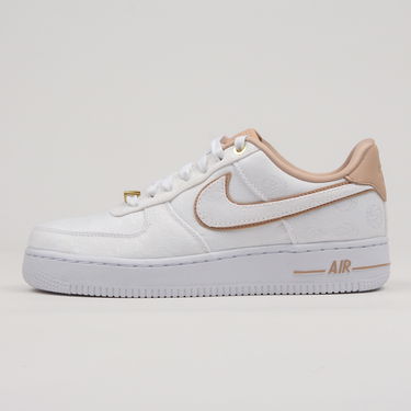 Кецове и обувки Nike Air Force 1 Low '07 Lux ''Basketball Print'' W Бяло | 898889-102, 0