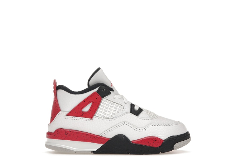 Кецове и обувки Jordan Jordan 4 Retro Red Cement Бяло | BQ7670-161, 0