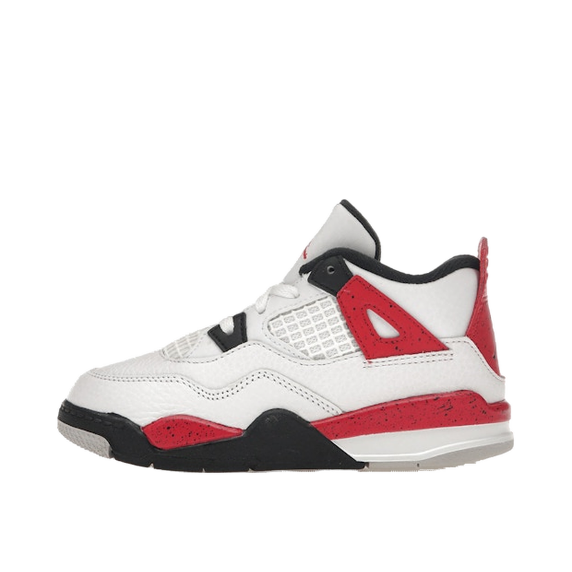 Кецове и обувки Jordan Jordan 4 Retro Red Cement Бяло | BQ7670-161