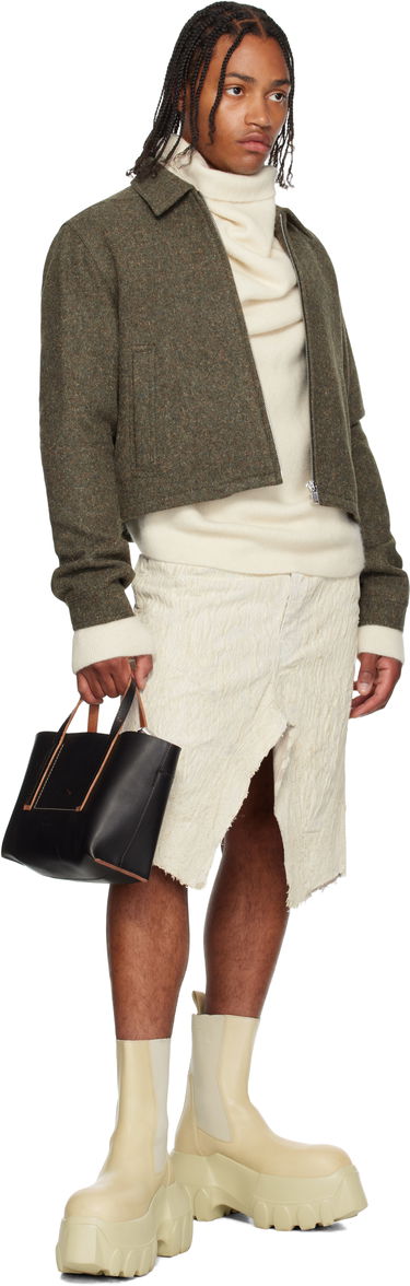 Голяма пазарска чанта Rick Owens Rick Owens Concordians Mini Shopper Tote Черно | RA02E0764 LGET, 3