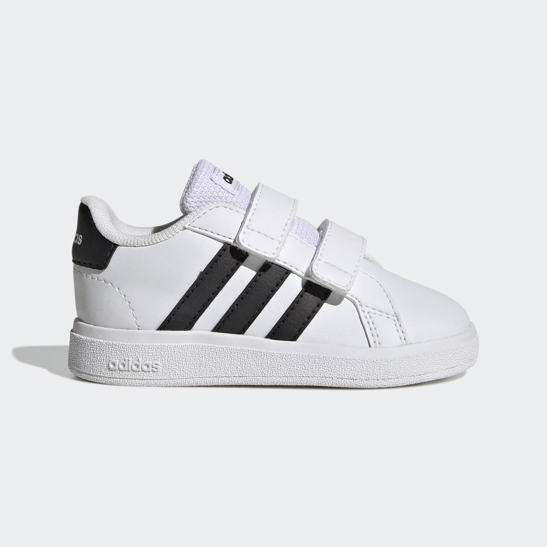 Кецове и обувки adidas Performance Grand Court Lifestyle Hook and Loop Бяло | GW6527, 0