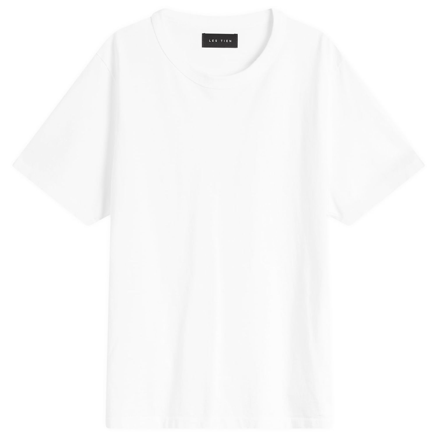 Тениска LES TIEN Les Tien Heavyweight Binded Neck T-Shirt Бяло | HV-2082-WHT, 0