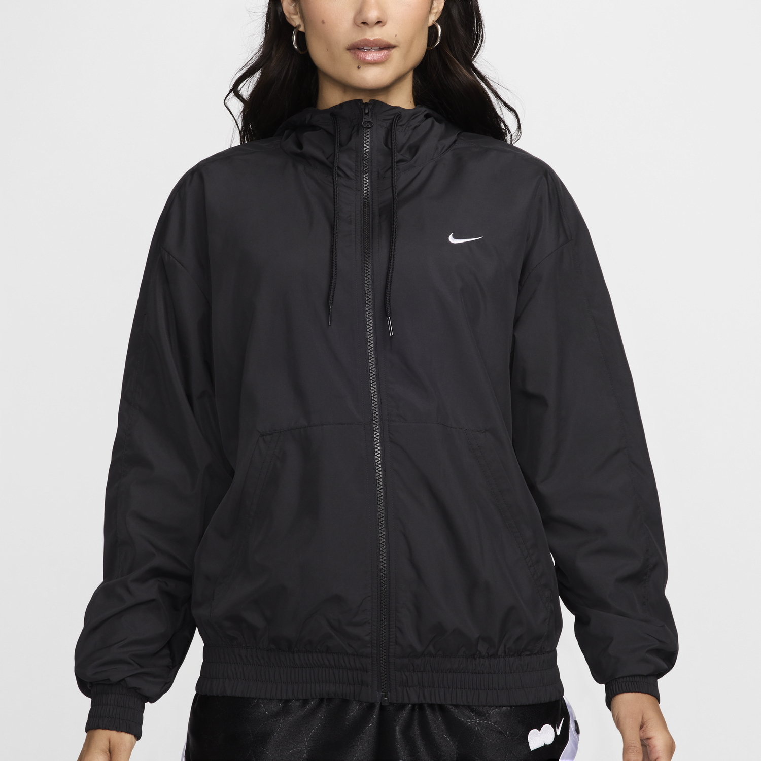 Ветровка Nike NSW Essential UV Woven Hooded Jacket Черно | FV6298-010, 1