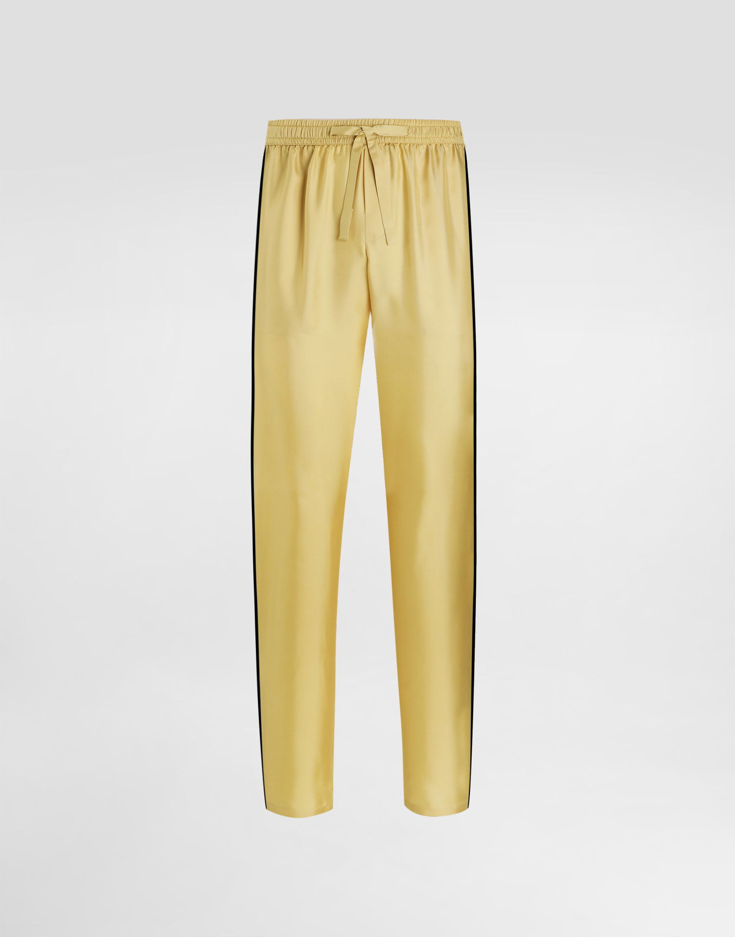 Панталони Dolce & Gabbana Dolce & Gabbana Silk Twill Trousers Жълто | GVCRAZFU10SA0488, 0