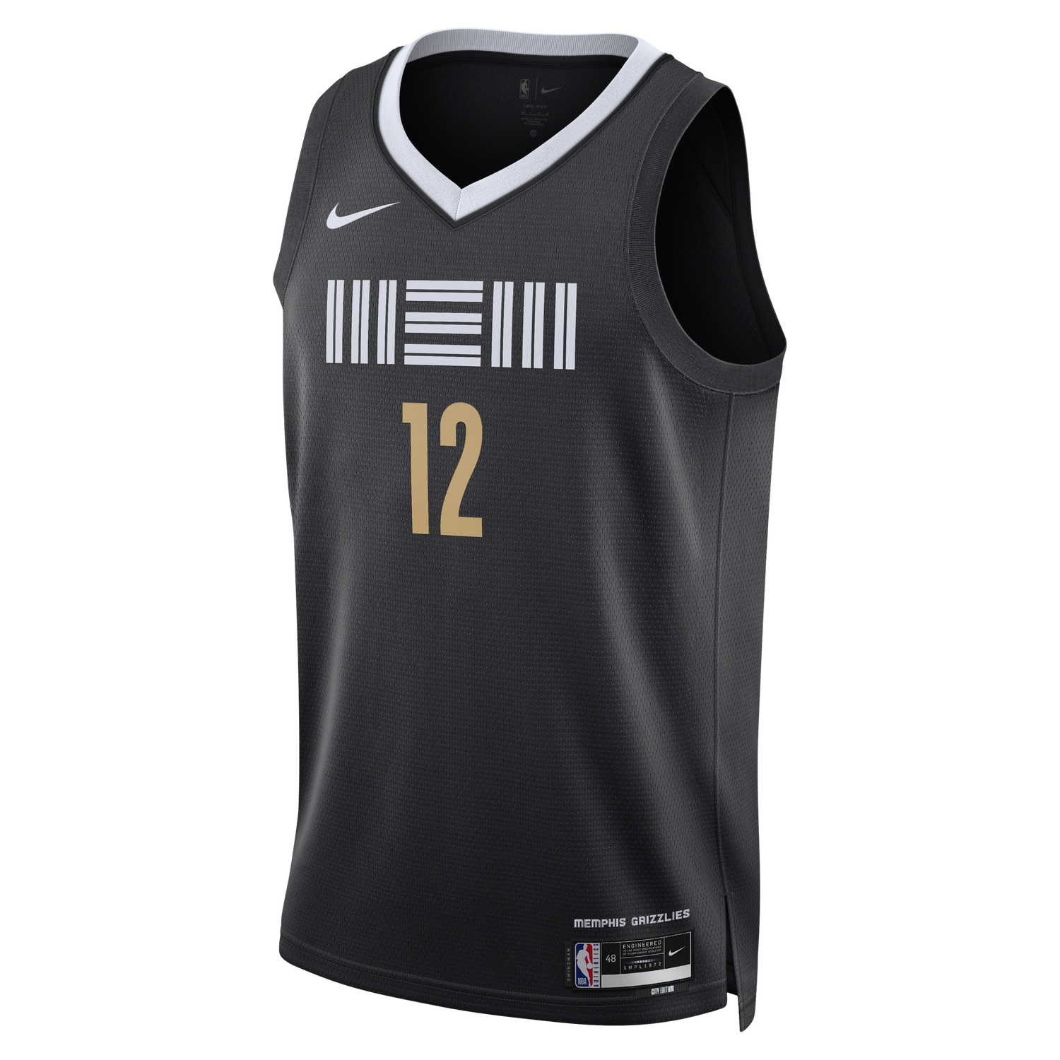 Фланелка Nike Dri-FIT NBA Swingman Ja Morant Memphis Grizzlies City Edition 2023/24 Jersey Черно | DX8507-011, 0