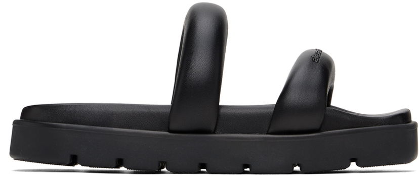 Кецове и обувки Alexander Wang Alexander Wang Jay Flatform Sandals Черно | 30324F059