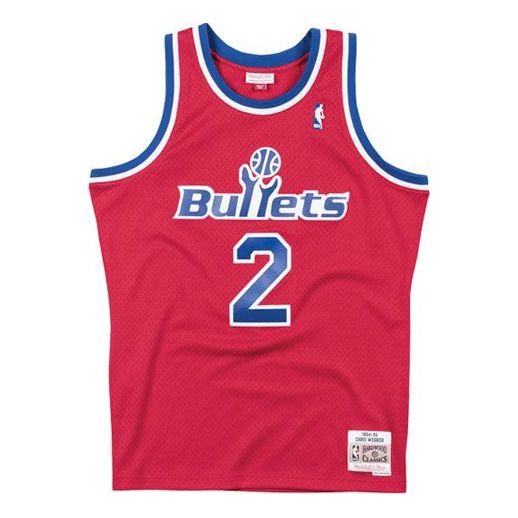Потник Mitchell & Ness Mitchell & Ness Chris Webber Washington Bullets 1994-95 Swingman Jersey Червено | BA81MB-WBU-R-JIB