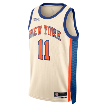 Фланелка Nike Jalen Brunson New York Knicks City Edition Swingman Jersey Бежово | HM5989-123, 0
