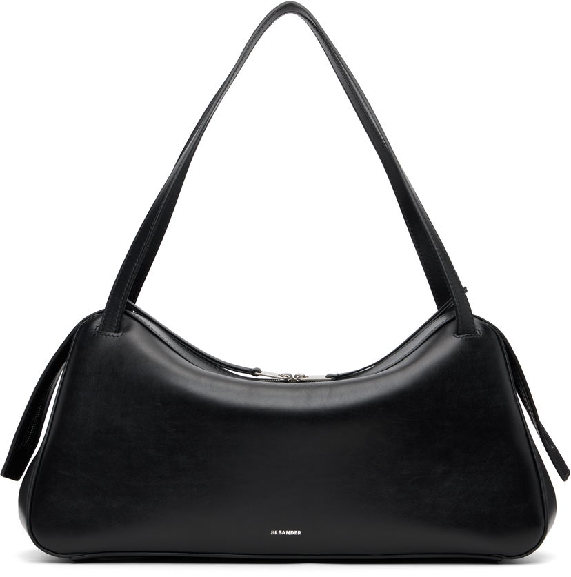 Чанта през рамо Jil Sander Dune Medium Shoulder Bag Черно | J08ZH0081_P6570