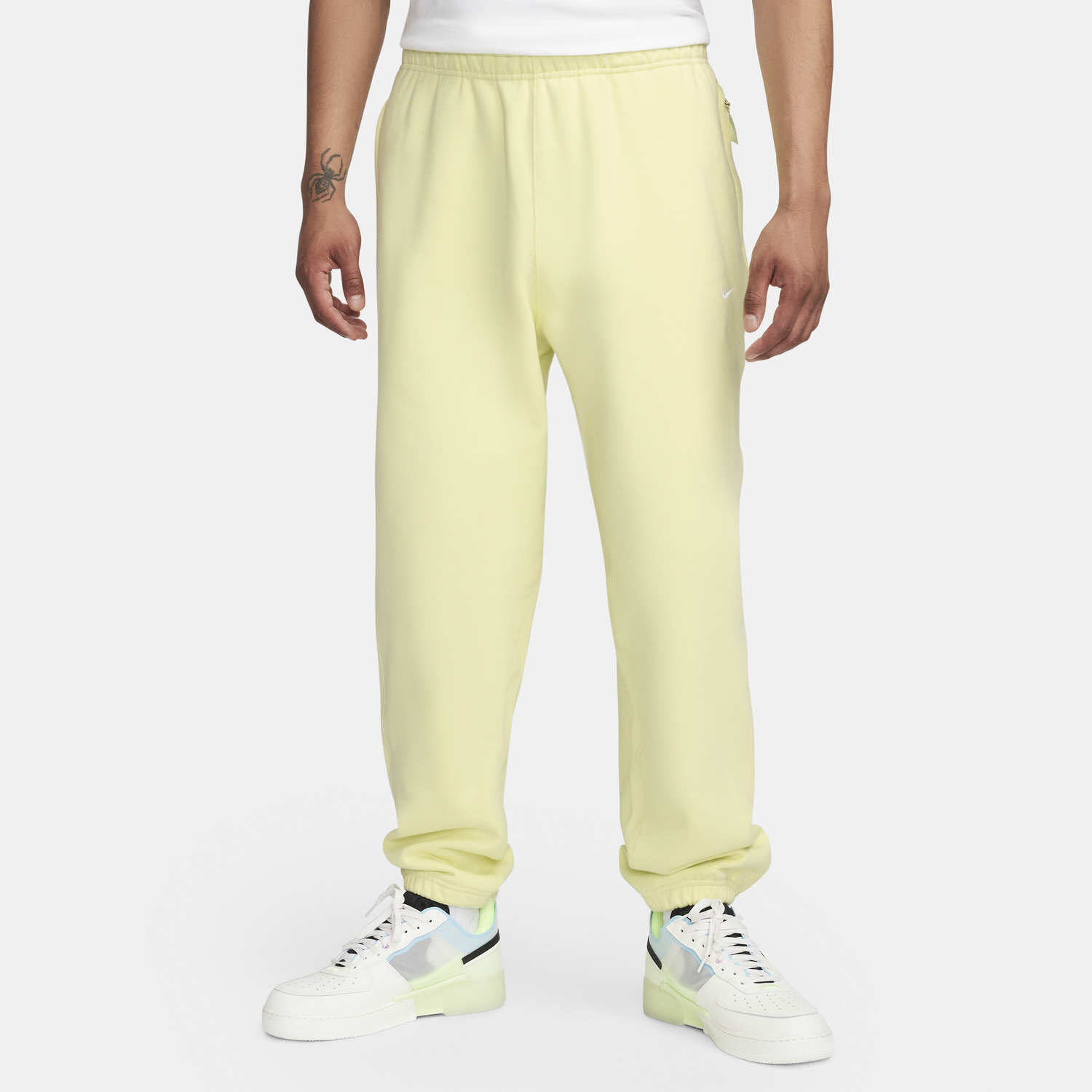 Спортни панталони Nike Solo Swoosh Fleece Trousers Жълто | DX1364-331, 0