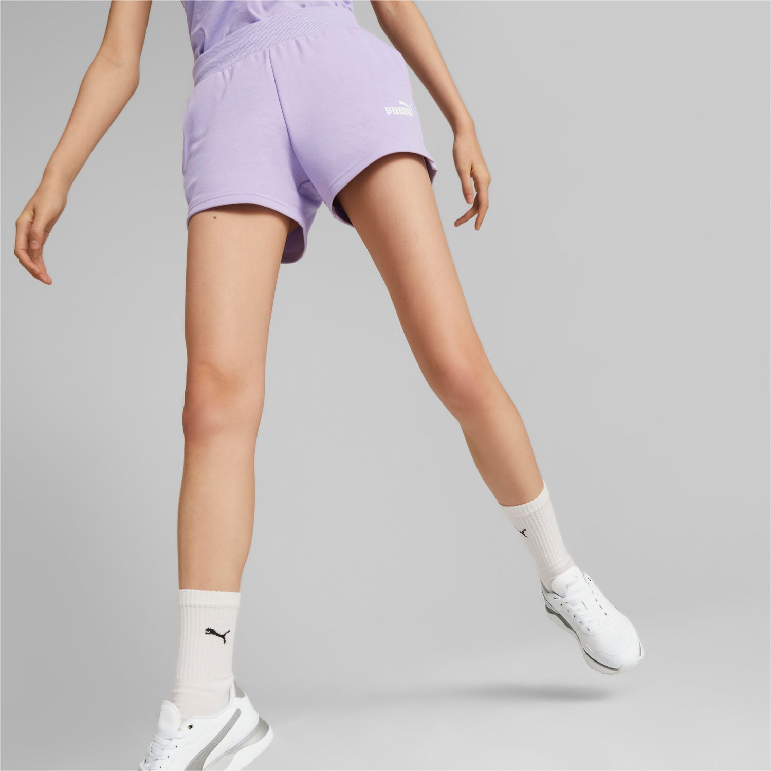 Къси панталони Puma Essentials 4” Shorts Лилаво | 586825_70, 1