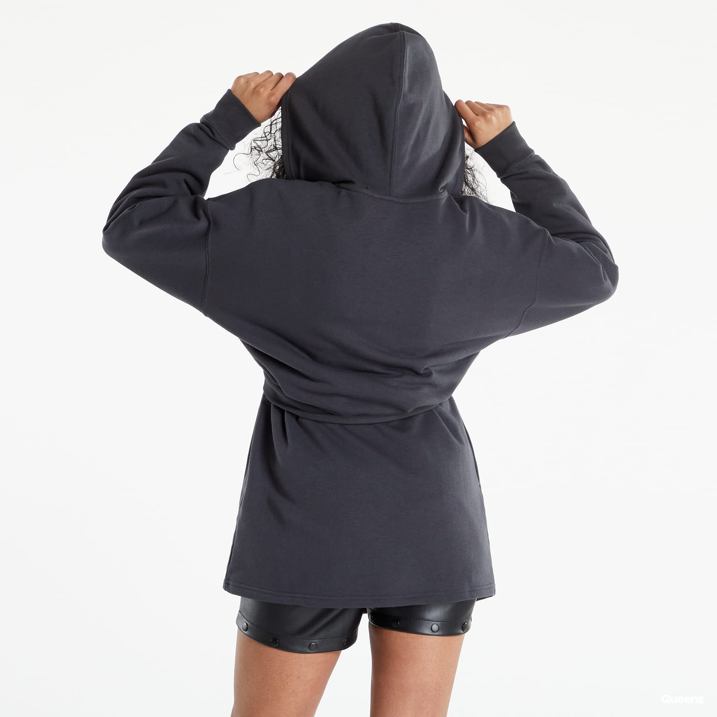 Pокля adidas Originals French Terry Hooded Dress Черно | HU1636, 1
