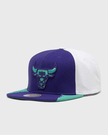 Шапка с козирка Mitchell & Ness Chicago Bulls Snapback Hat Лилаво | HHSS1102-CBUYYPPPPURP, 0