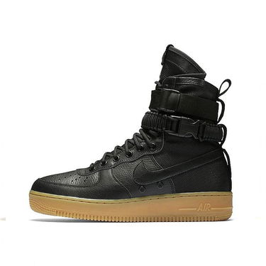 Кецове и обувки Nike SF Special Field Air Force 1 "Black Gum" Черно | 859202-009, 1