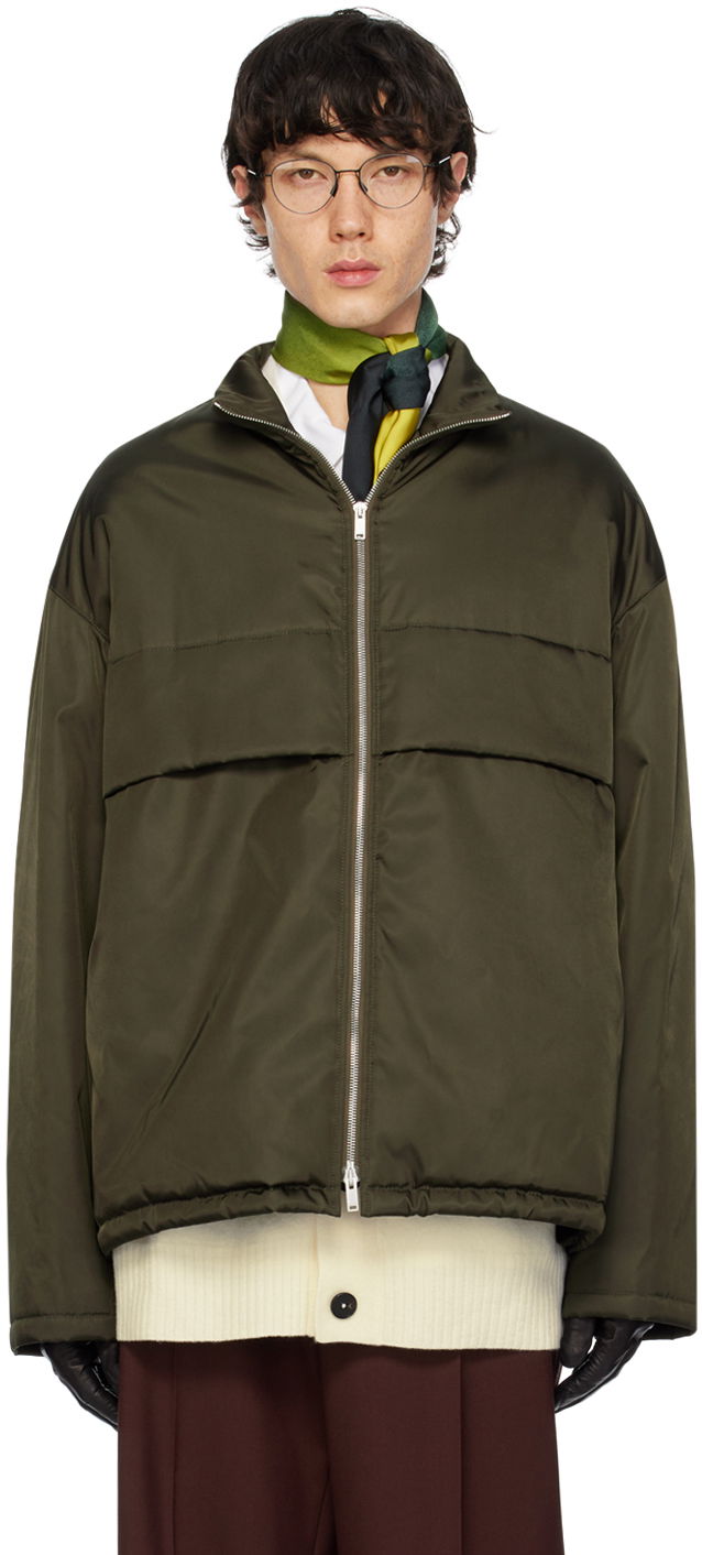 Яке Jil Sander Insulated Jacket Зелено | J22BN0197_J70147