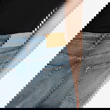 Дънки Maison Margiela MM6 Maison Margiela Wide Leg Distressed Jeans 28" Синьо | SH0LA0014-M30017-994, 5