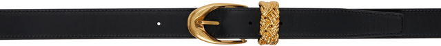 Bottega Veneta Intreccio Loop Leather Belt