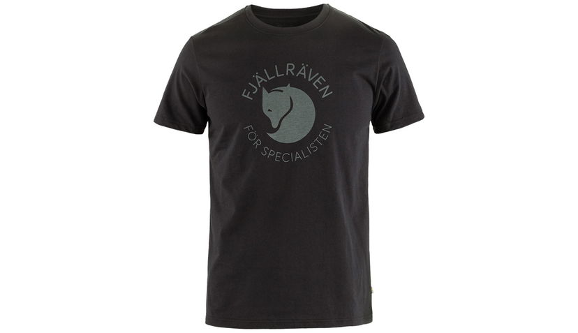 Тениска FJÄLLRÄVEN Fox T-Shirt Черно | F87052-550